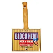 Block Head Applicator Brush (Water Based Stains)